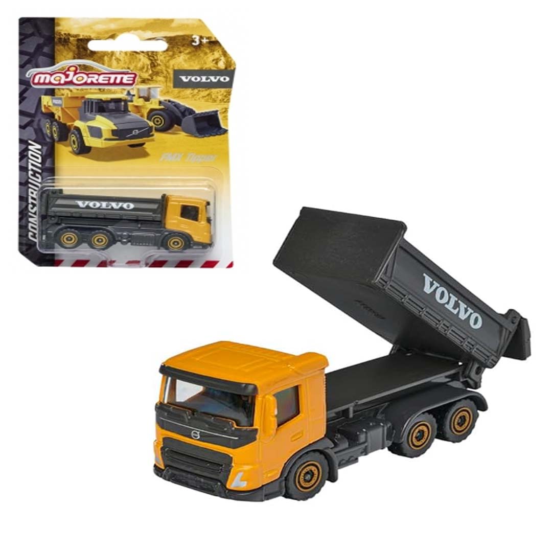 Majorette Volvo Construction Series – Single Pack Die-Cast Vehicle Playset