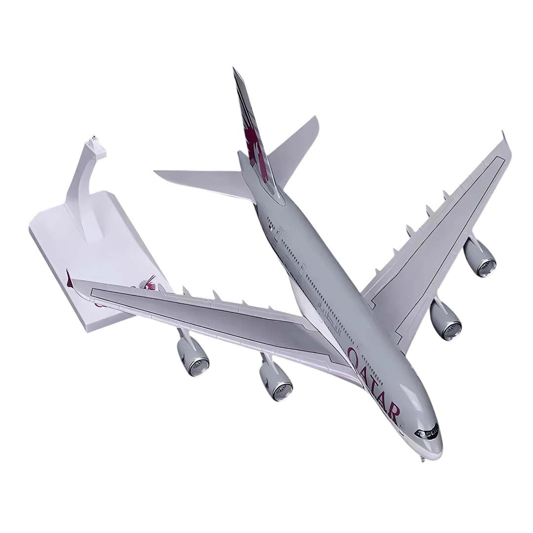 Diecast Collectible 1:250 Scale Model Airplane – Qatar Airways Airbus A380