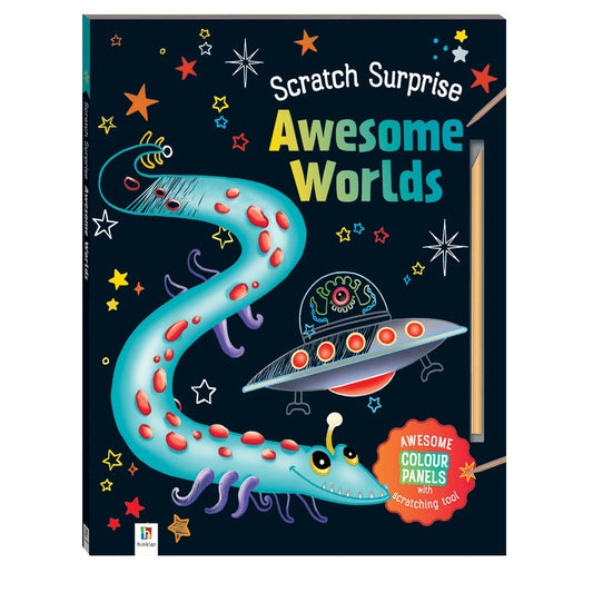 Scratch Surprise: Awesome Worlds (By Hinkler)