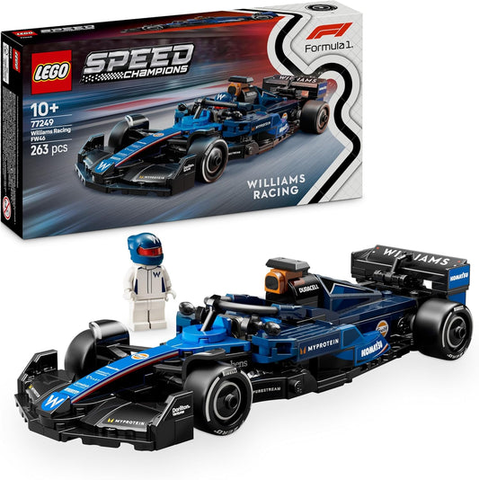 LEGO 77249 Speed Champions Williams Racing FW46 Formula 1 Race Car Set