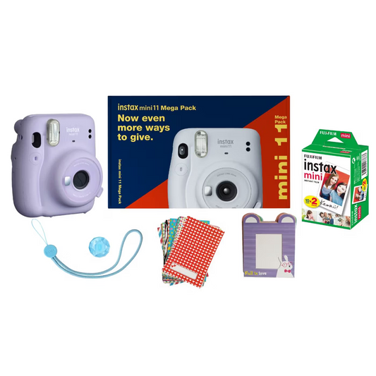 Fujifilm Instax Mini 11 Mega Pack (Purple)