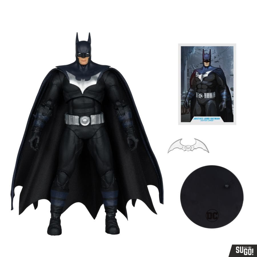 McFarlane Toys – DC Multiverse Lord Batman (Justice Lords) Gold Label 7-Inch Action Figure