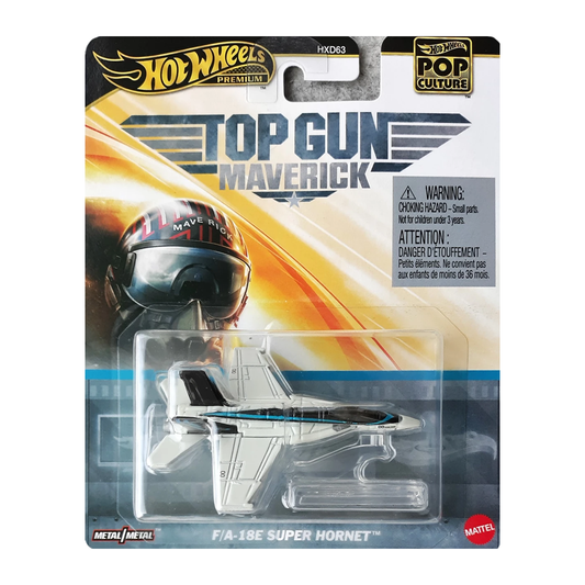 Hot Wheels Premium Pop Culture F/A-18E Super Hornet Plane Top Gun Maverick