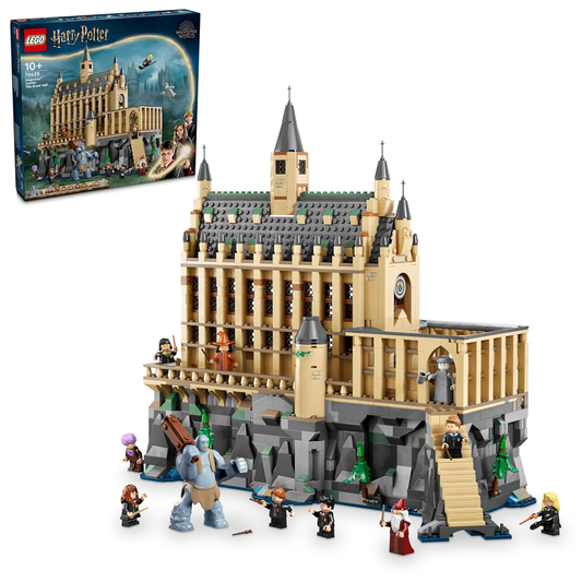 LEGO 76435 Harry Potter Hogwarts Castle: The Great Hall – 1732 Pieces Building Set


