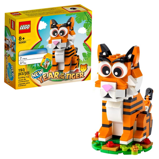 LEGO 40491 Year of the Tiger – 193 Pieces Lunar New Year Building Set